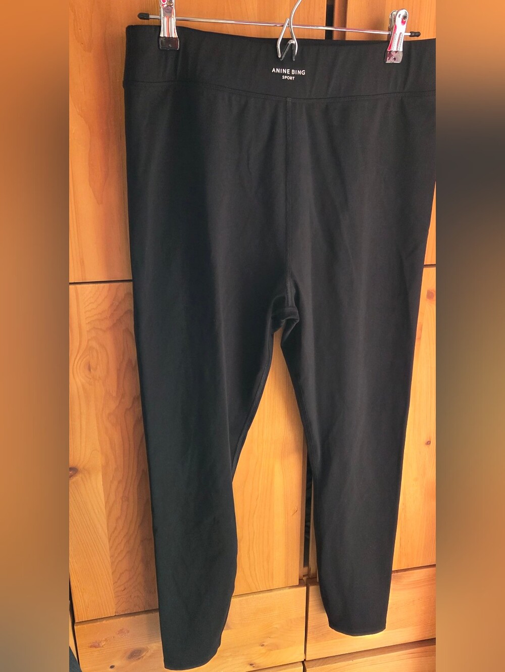 Anine Bing Sport Women's Black Leggings Size Medium